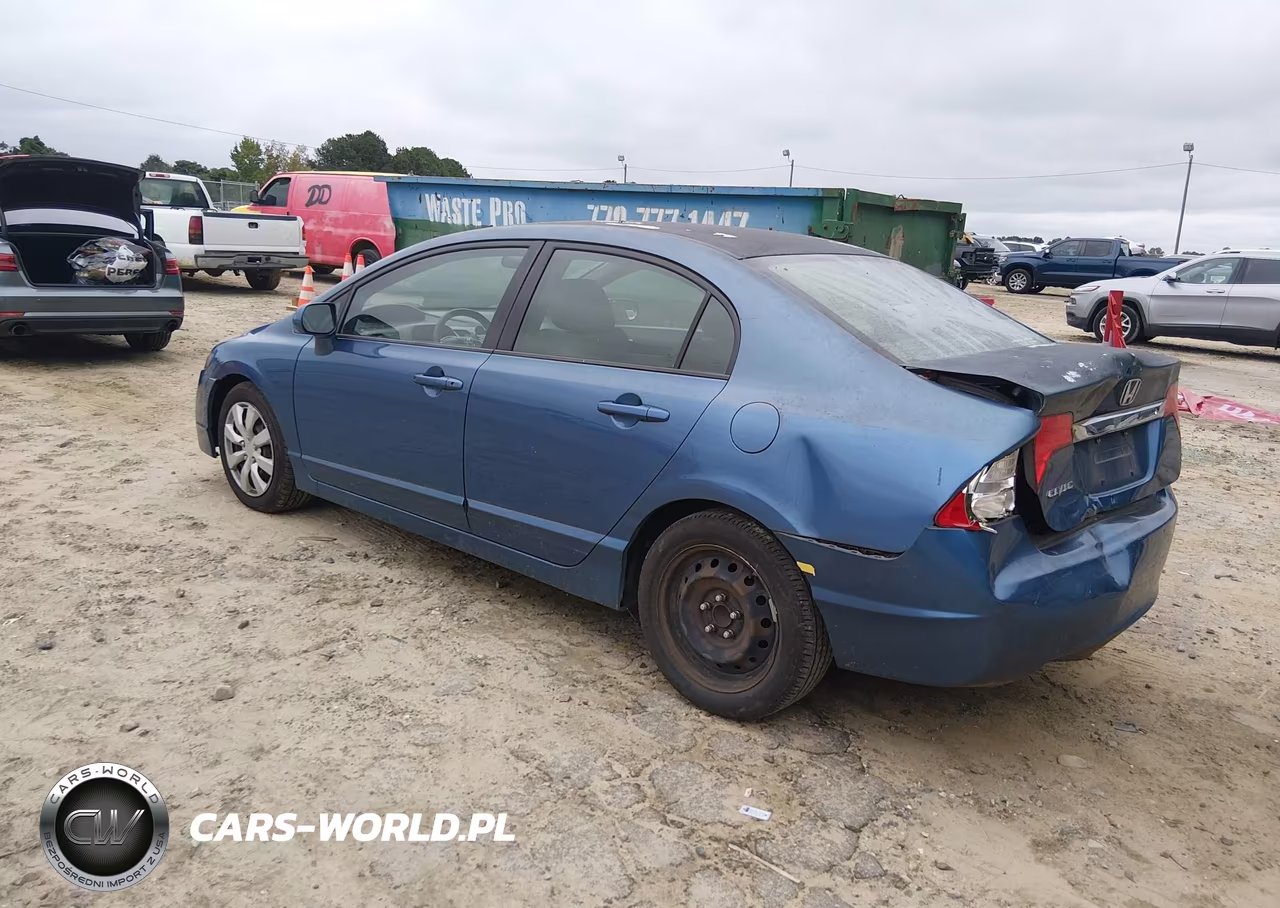 2010 Honda Civic Lx VIN:2HGFA1F50AH321485 - 3