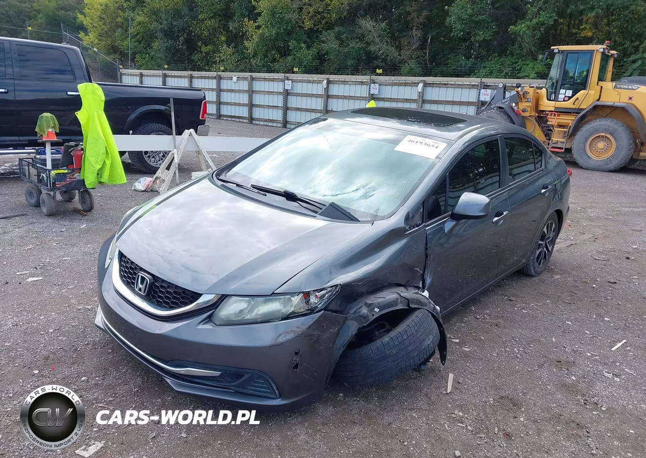 2013 Honda Civic Sdn Ex VIN:19XFB2F83DE041197 - 2