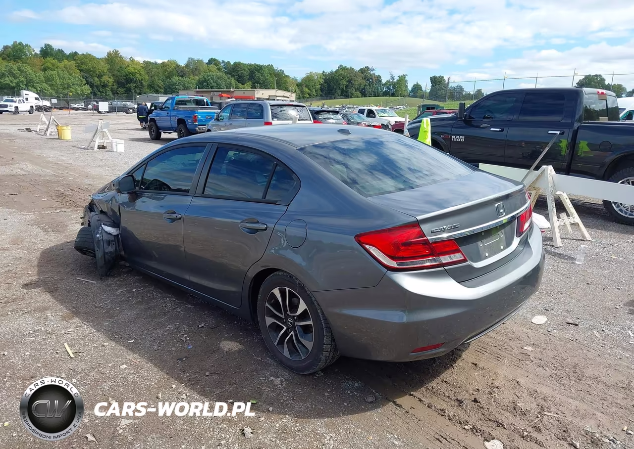 2013 Honda Civic Sdn Ex VIN:19XFB2F83DE041197 - 3