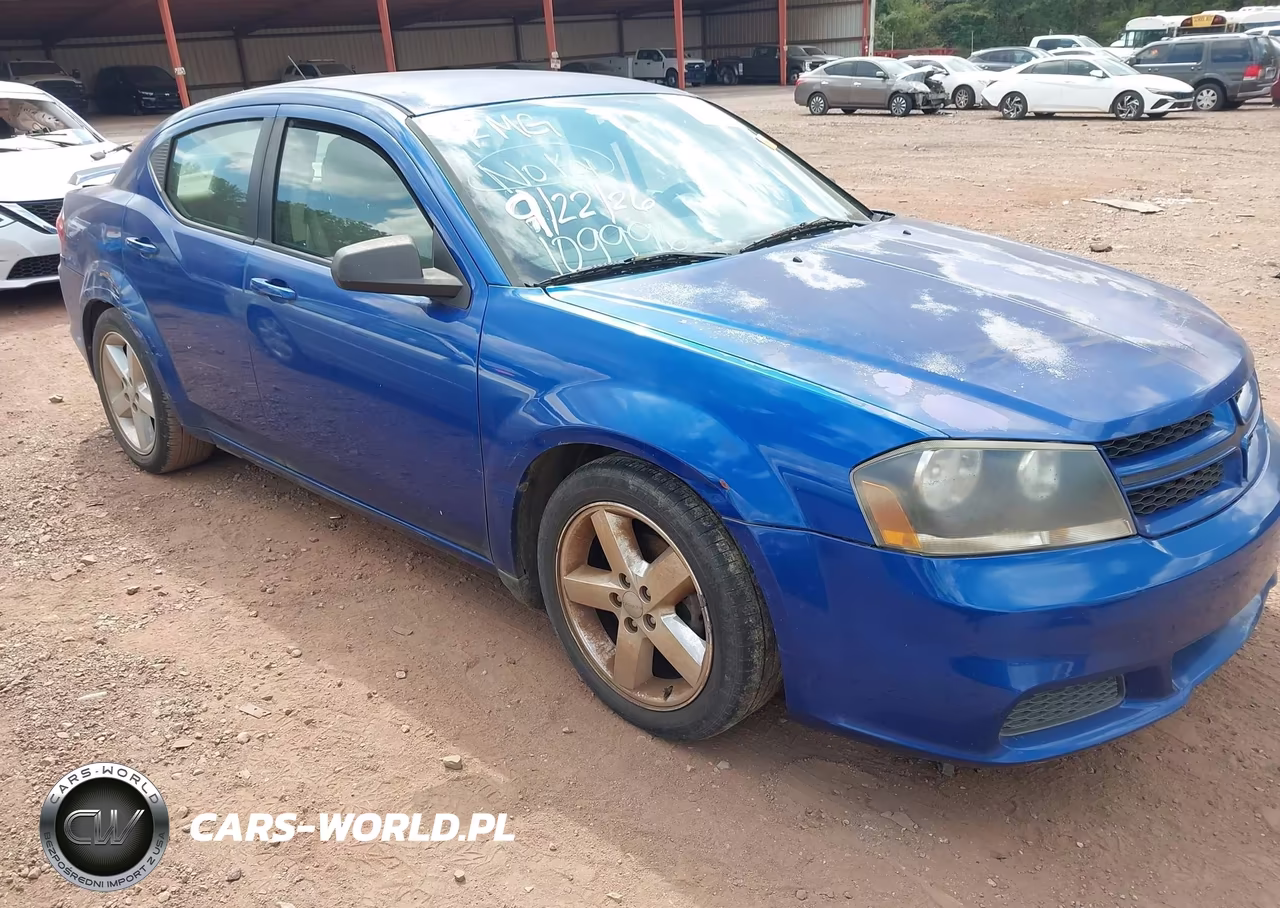 2014 Dodge Avenger Se VIN:1C3CDZAB9EN109996 - 1