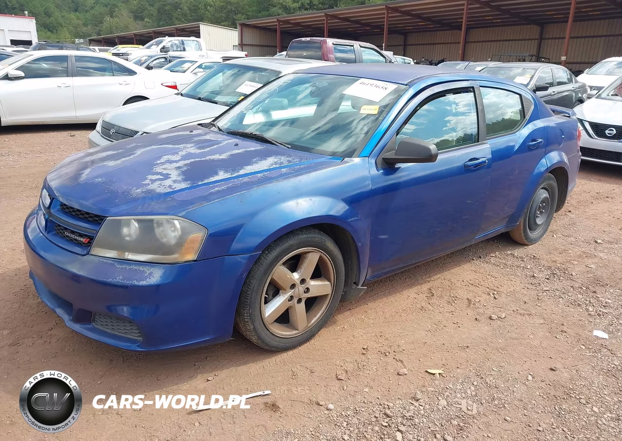 2014 Dodge Avenger Se VIN:1C3CDZAB9EN109996 - 2