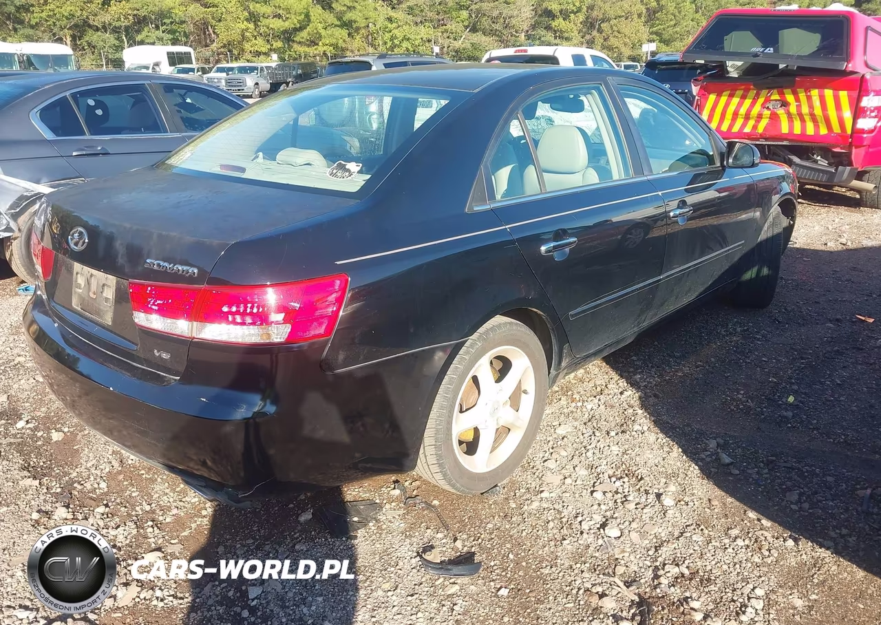 2007 Hyundai Sonata Limited-Se-Se V6 VIN:5NPEU46F67H204165 - 4