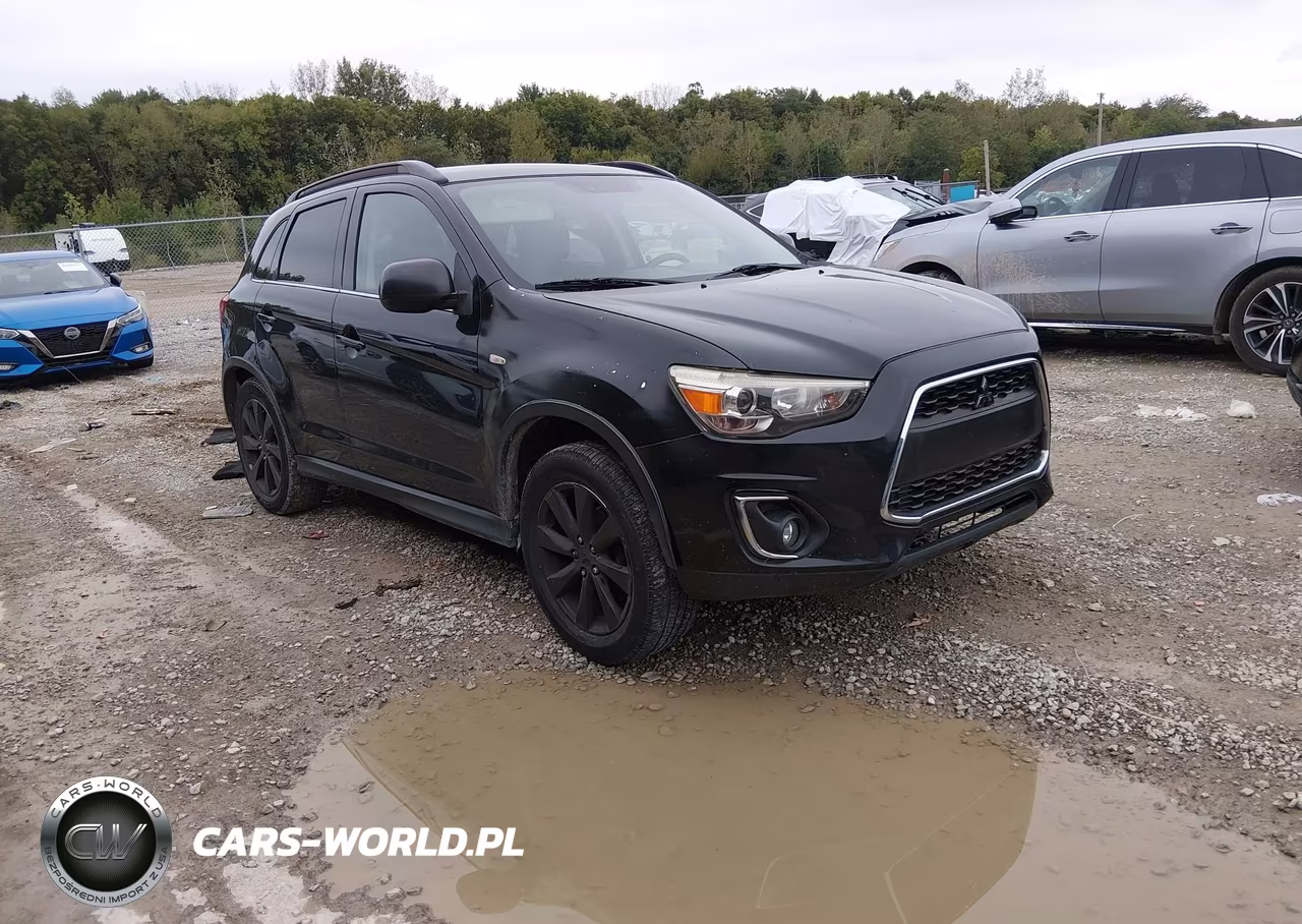 2013 Mitsubishi Outlander Sport Le VIN:4A4AP5AUXDE022992 - 1