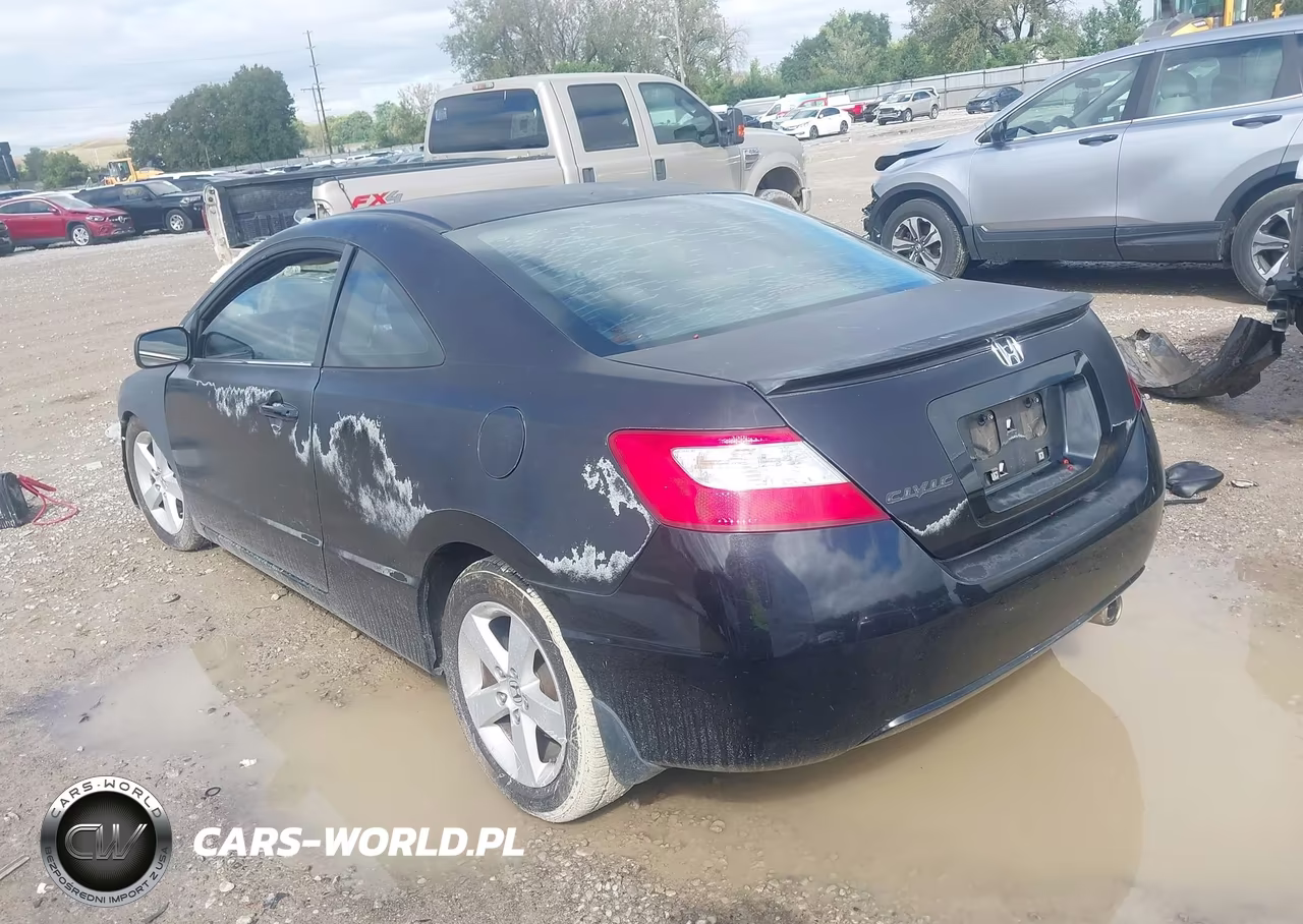 2007 Honda Civic Cpe Ex VIN:2HGFG12837H517802 - 3