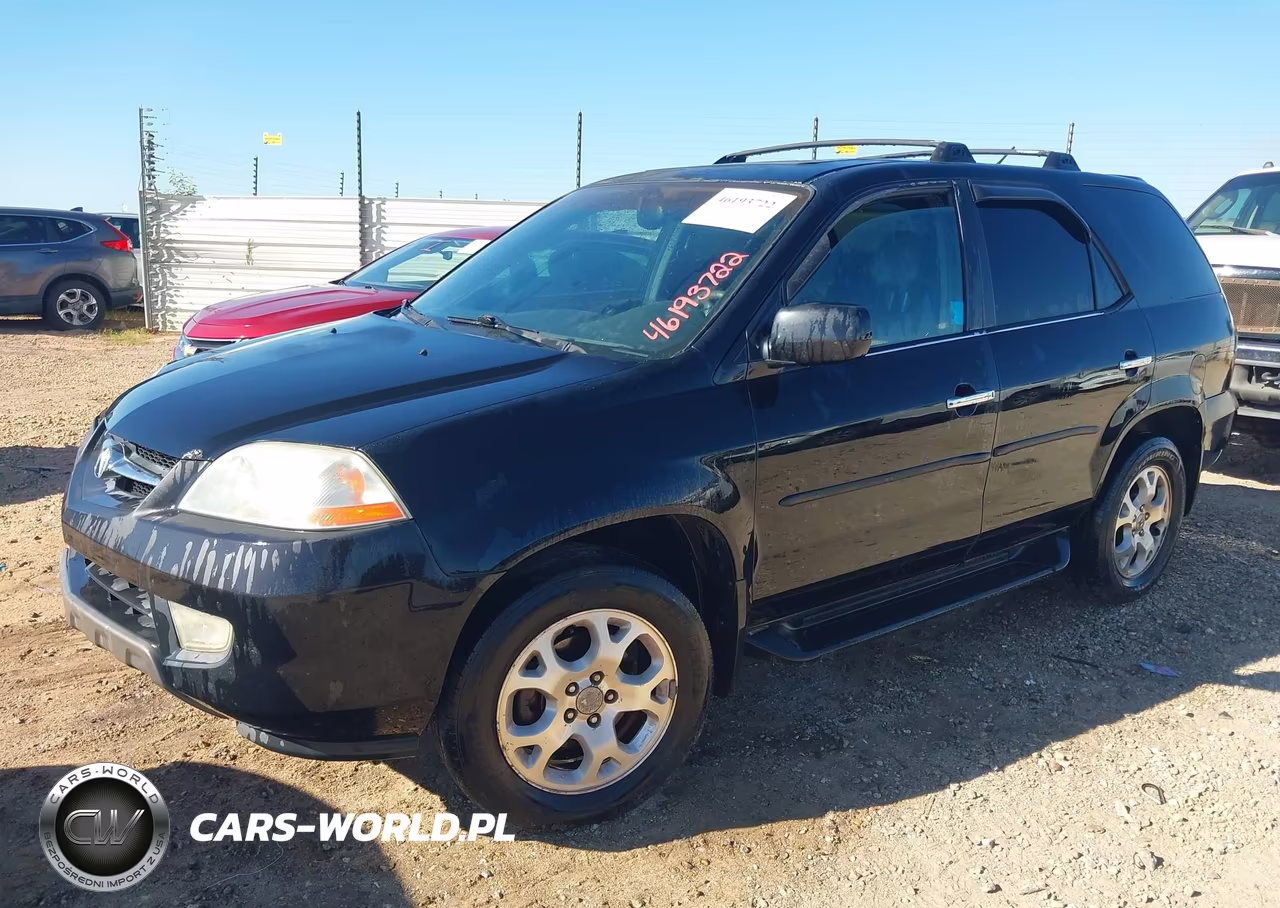 2002 Acura Mdx VIN:2HNYD18832H512576 - 2