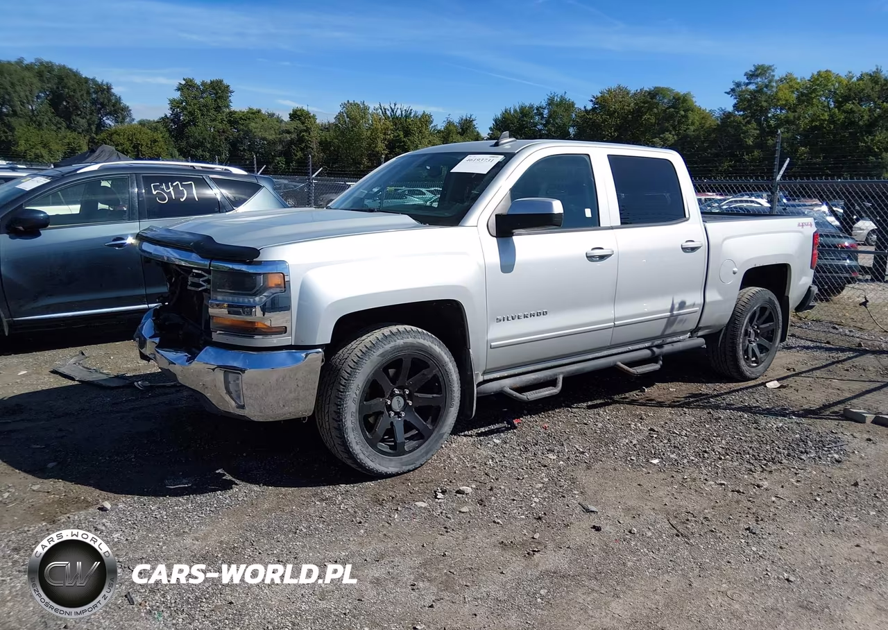 2016 Chevrolet Silverado 1500 1Lt VIN:3GCUKREC2GG230972 - 2
