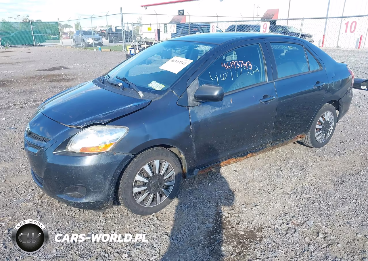 2008 Toyota Yaris VIN:JTDBT923X81277000 - 2