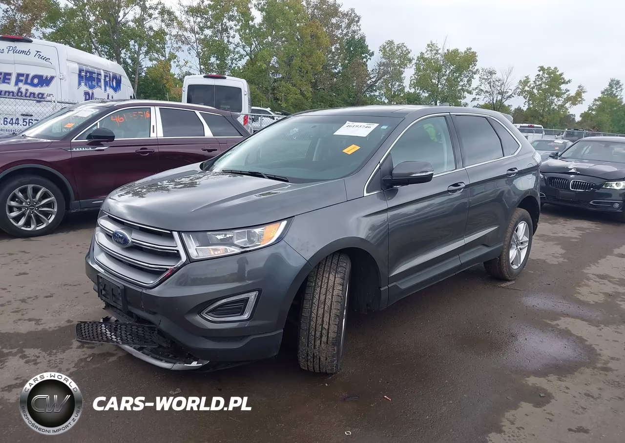 2017 Ford Edge Sel VIN:2FMPK4J85HBB02971 - 2