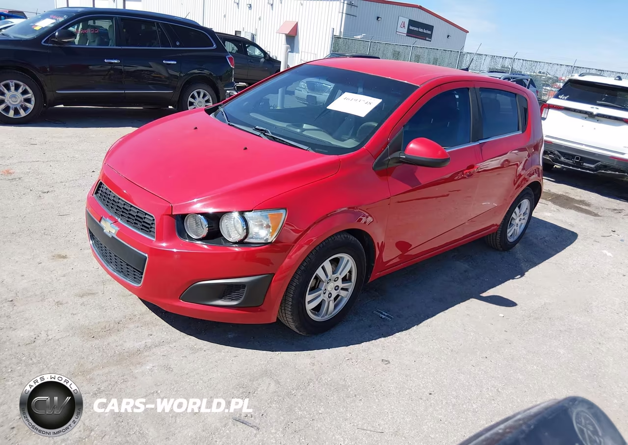 2013 Chevrolet Sonic Lt Auto VIN:1G1JC6SHXD4109896 - 2
