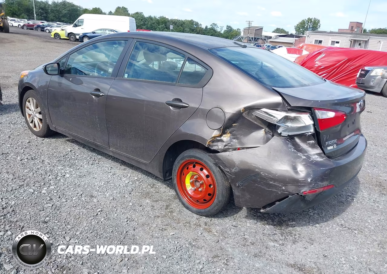 2014 Kia Forte Lx VIN:KNAFX4A68E5064116 - 3