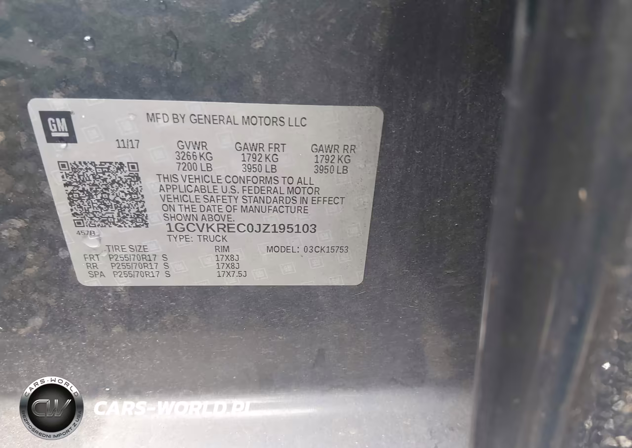 2018 Chevrolet Silverado 1500 1Lt VIN:1GCVKREC0JZ195103 - 9