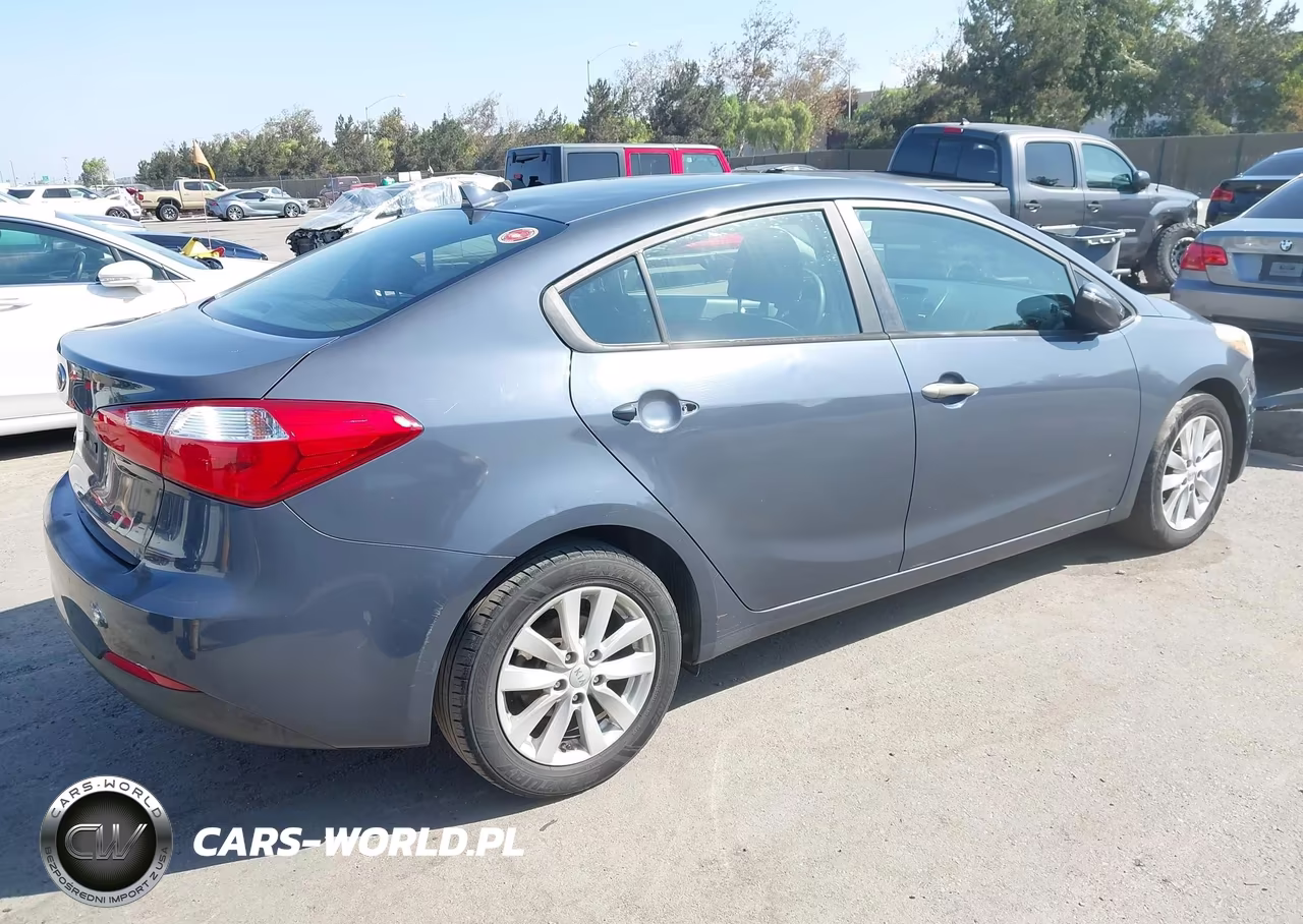 2014 Kia Forte Lx VIN:KNAFX4A64E5240420 - 4
