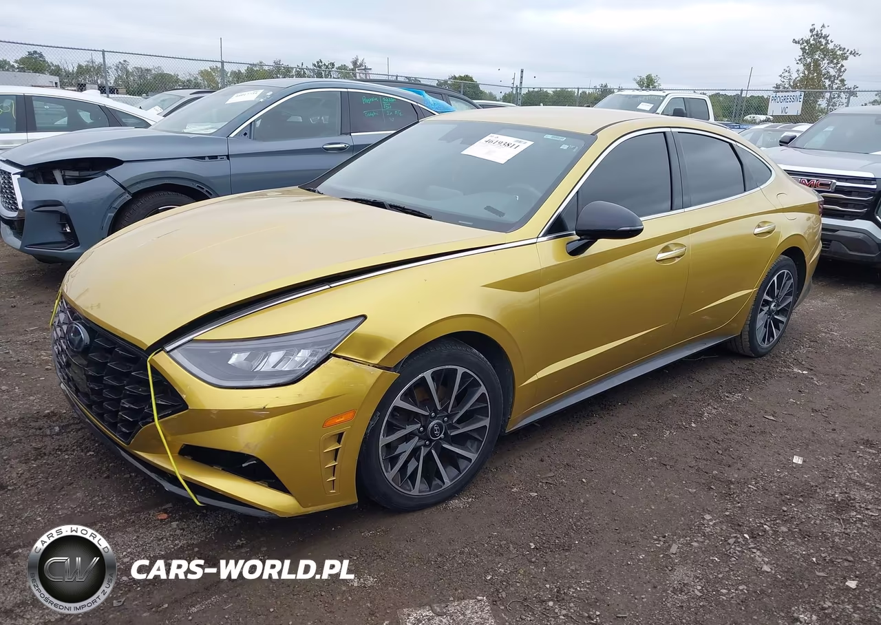 2020 Hyundai Sonata Sel Plus VIN:5NPEJ4J27LH020618 - 2
