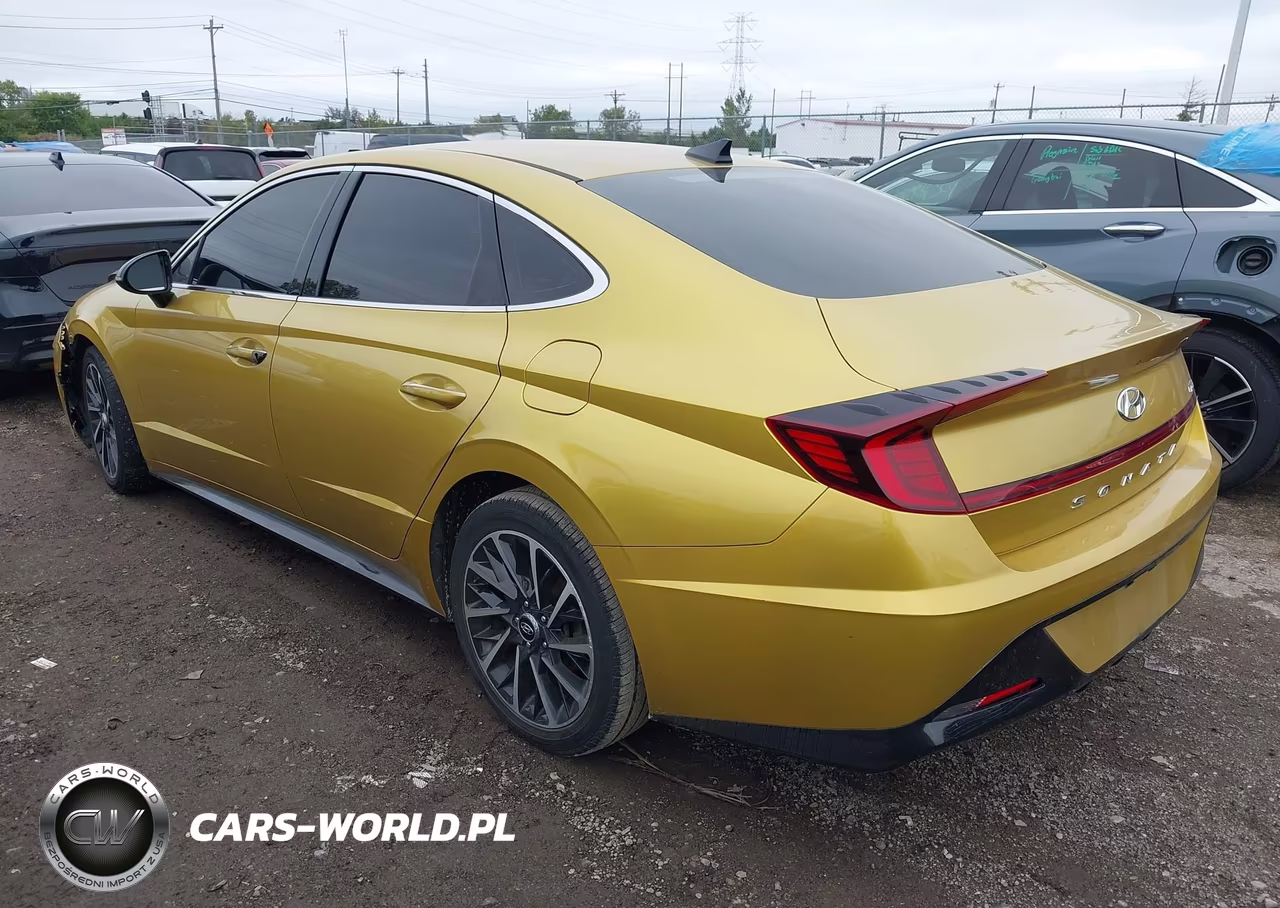 2020 Hyundai Sonata Sel Plus VIN:5NPEJ4J27LH020618 - 3