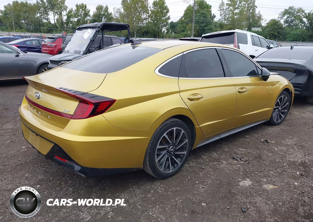 2020 Hyundai Sonata Sel Plus VIN:5NPEJ4J27LH020618 - 4
