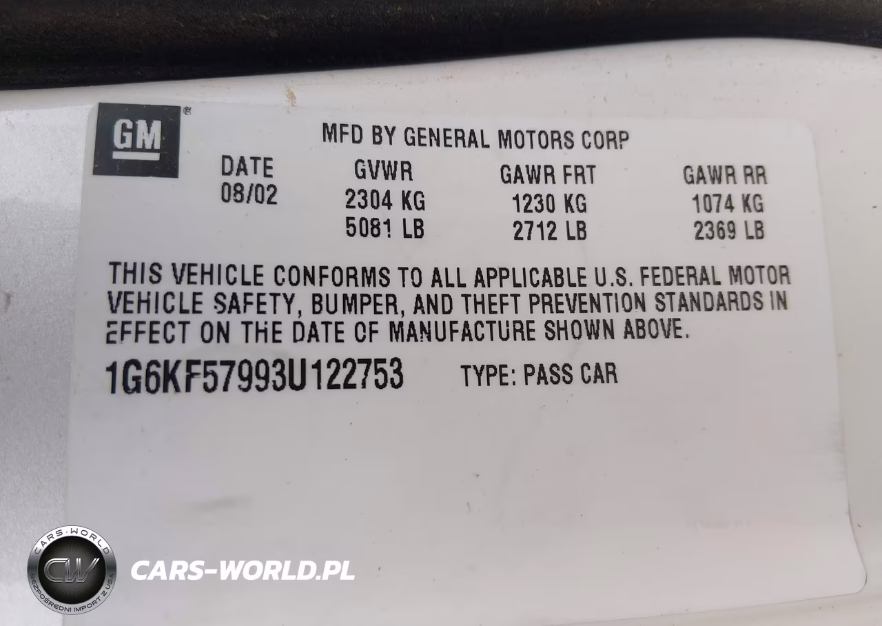 2003 Cadillac Deville Dts VIN:1G6KF57993U122753 - 9