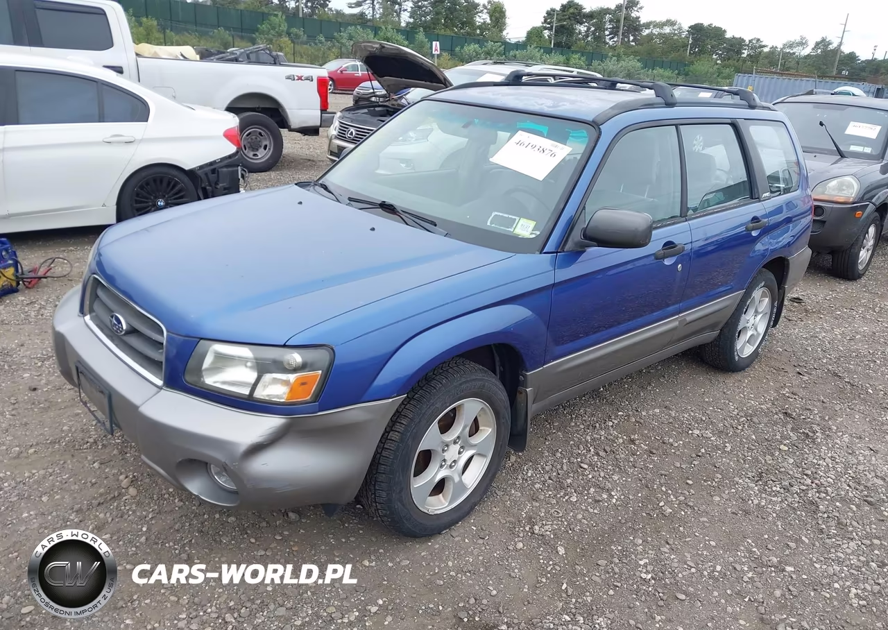 2004 Subaru Forester 2.5Xs VIN:JF1SG65694H726540 - 2