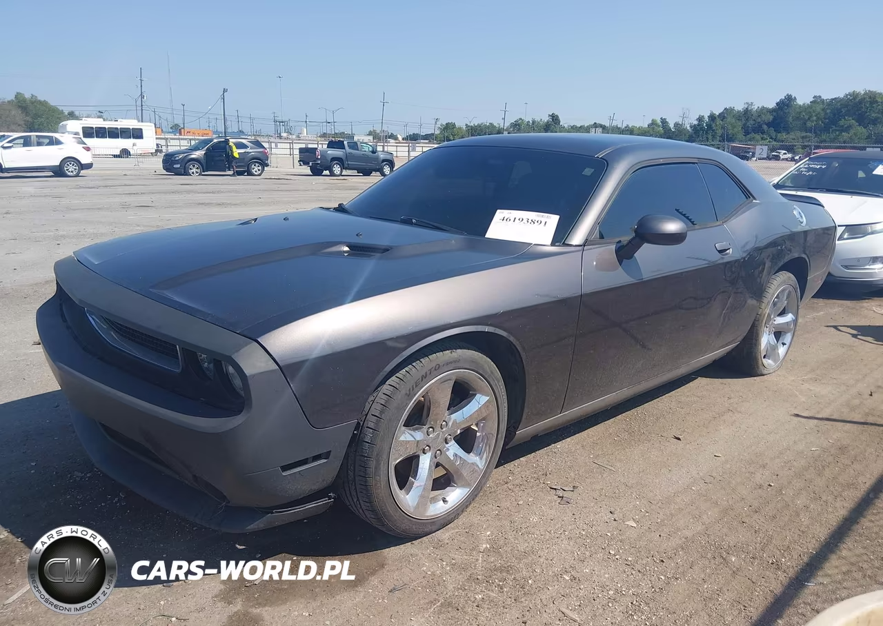 2014 Dodge Challenger Sxt VIN:2C3CDYAG8EH195588 - 2