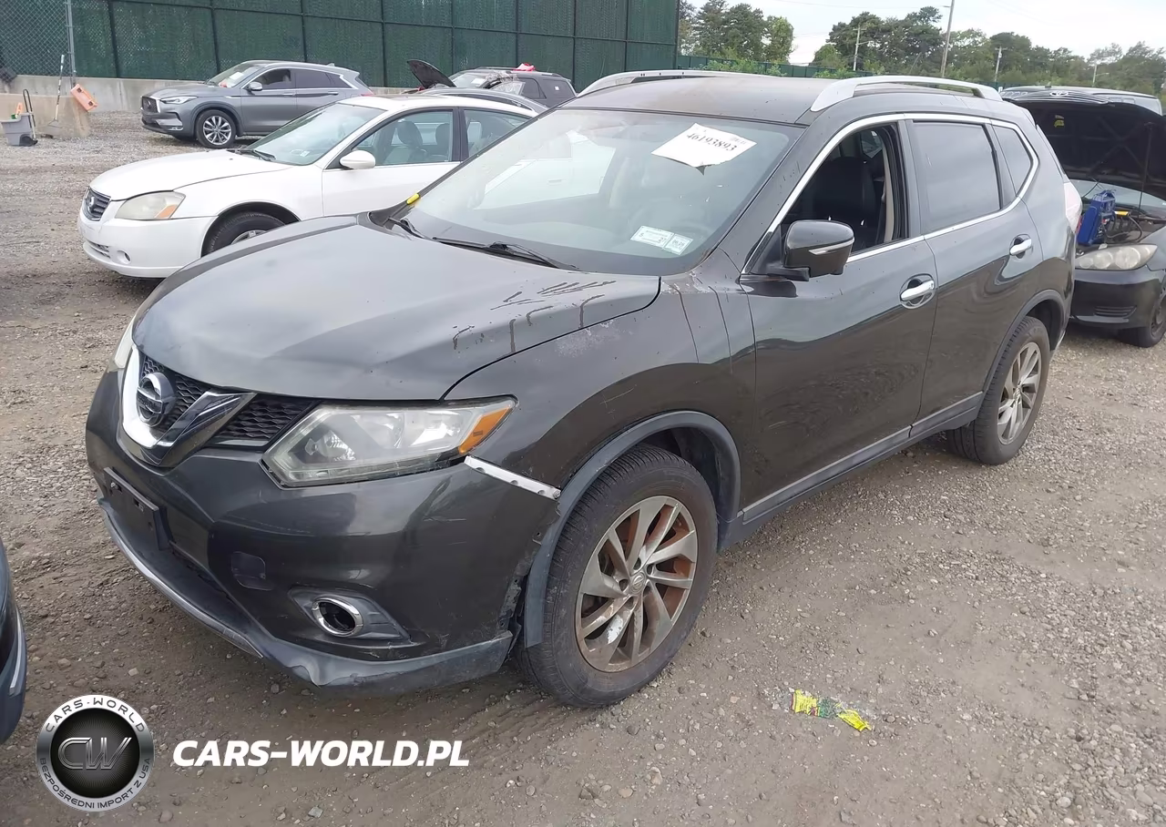 2015 Nissan Rogue Sl VIN:5N1AT2MV9FC813871 - 2
