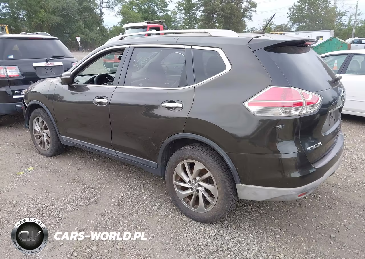 2015 Nissan Rogue Sl VIN:5N1AT2MV9FC813871 - 3