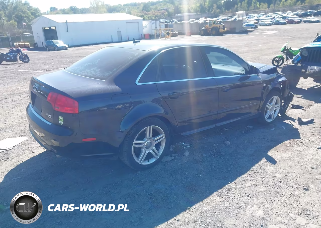 2008 Audi A4 2.0T VIN:WAUDF78E68A093649 - 4