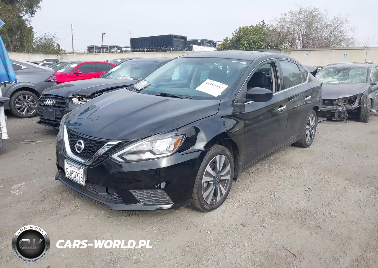 2019 Nissan Sentra Sv VIN:3N1AB7AP6KY266167 - 2