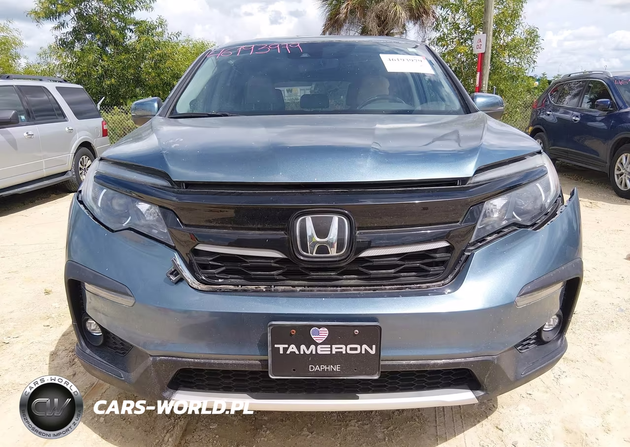 2021 Honda Piloto 2Wd Ex-L VIN:5FNYF5H59MB019524 - 11