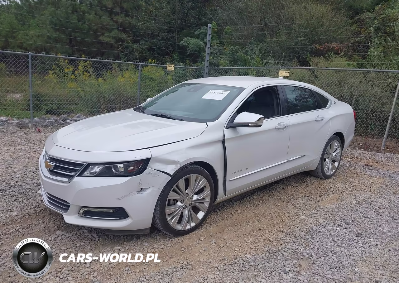 2016 Chevrolet Impala Ltz VIN:2G1145S36G9117930 - 2