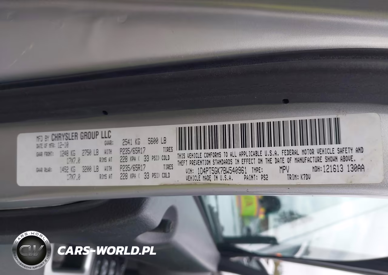 2011 Dodge Nitro Sxt VIN:1D4PT5GK7BW540961 - 9