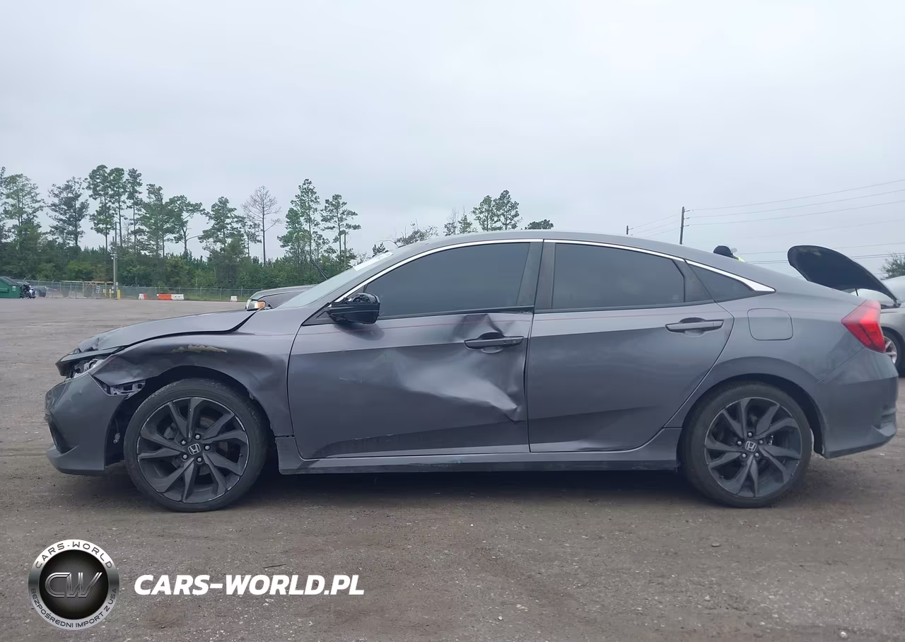 2020 Honda Civic Sport VIN:19XFC2F8XLE012811 - 14