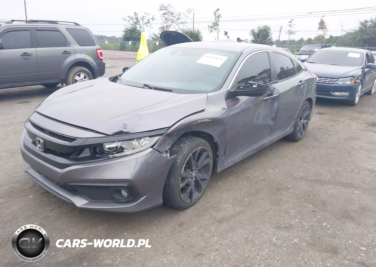 2020 Honda Civic Sport VIN:19XFC2F8XLE012811 - 2