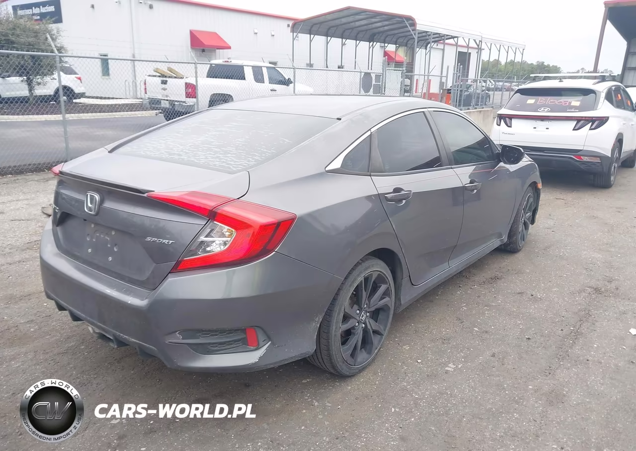 2020 Honda Civic Sport VIN:19XFC2F8XLE012811 - 4