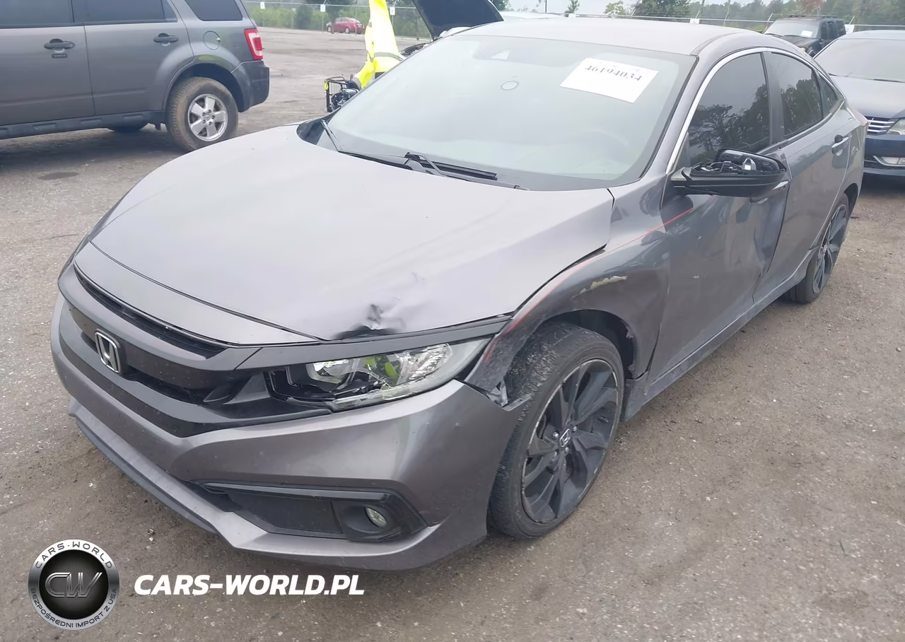 2020 Honda Civic Sport VIN:19XFC2F8XLE012811 - 6