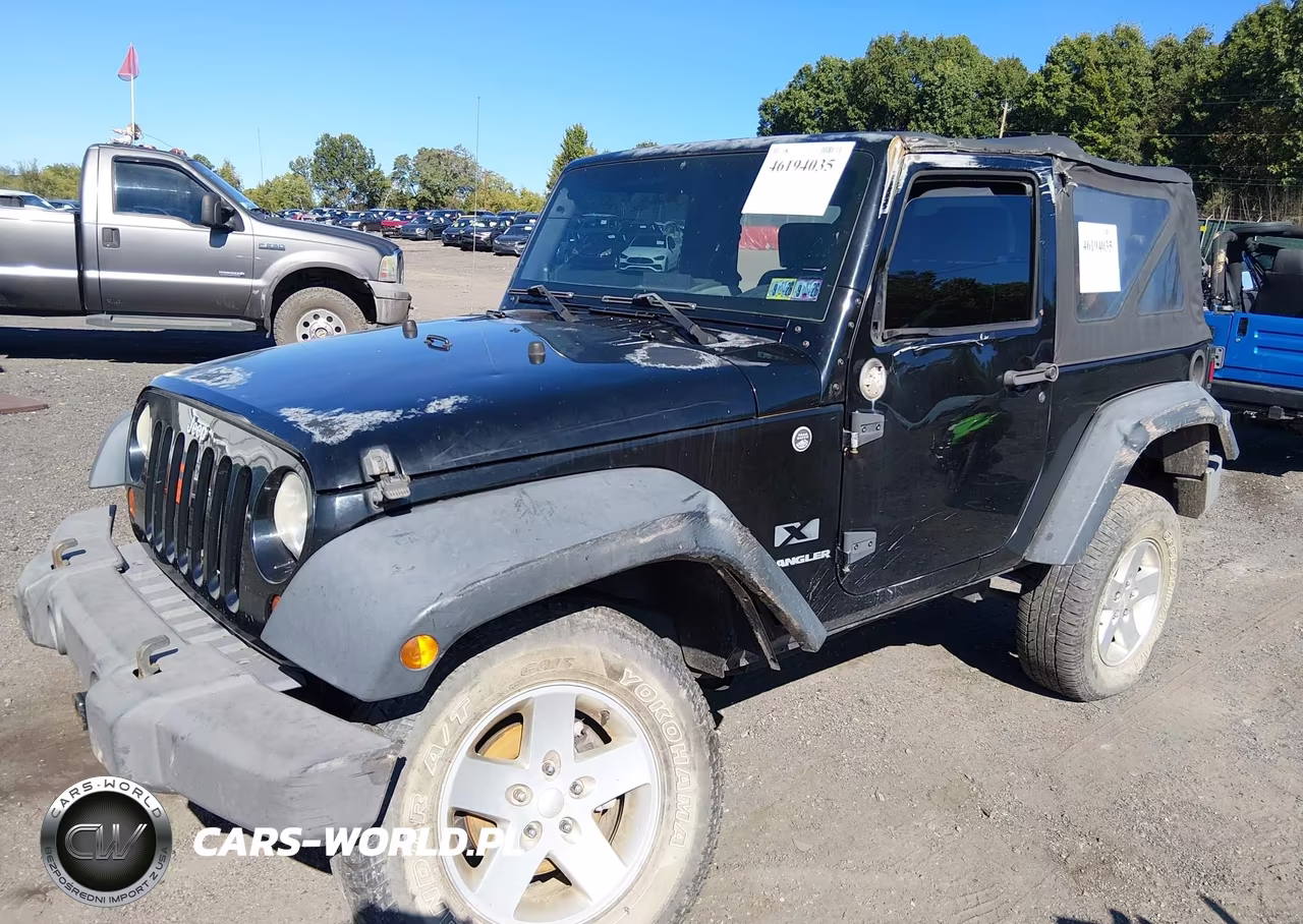 2009 Jeep Wrangler X VIN:1J4FA24199L758821 - 2