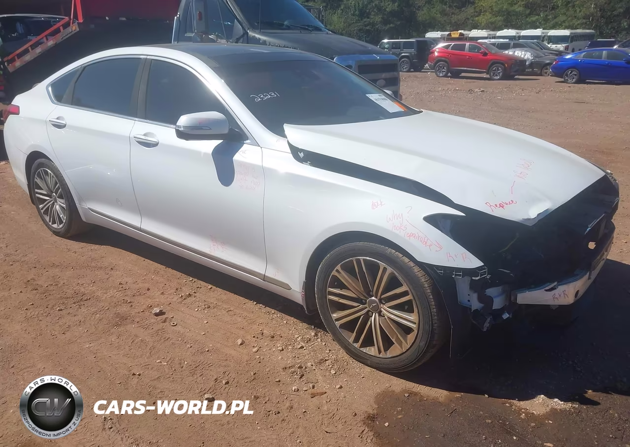 2018 Genesis G80 3.8 VIN:KMHGN4JE5JU225070 - 1