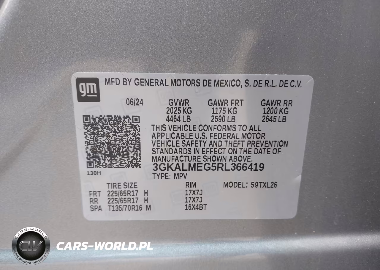 2024 GMC Terrain Fwd Sle VIN:3GKALMEG5RL366419 - 9
