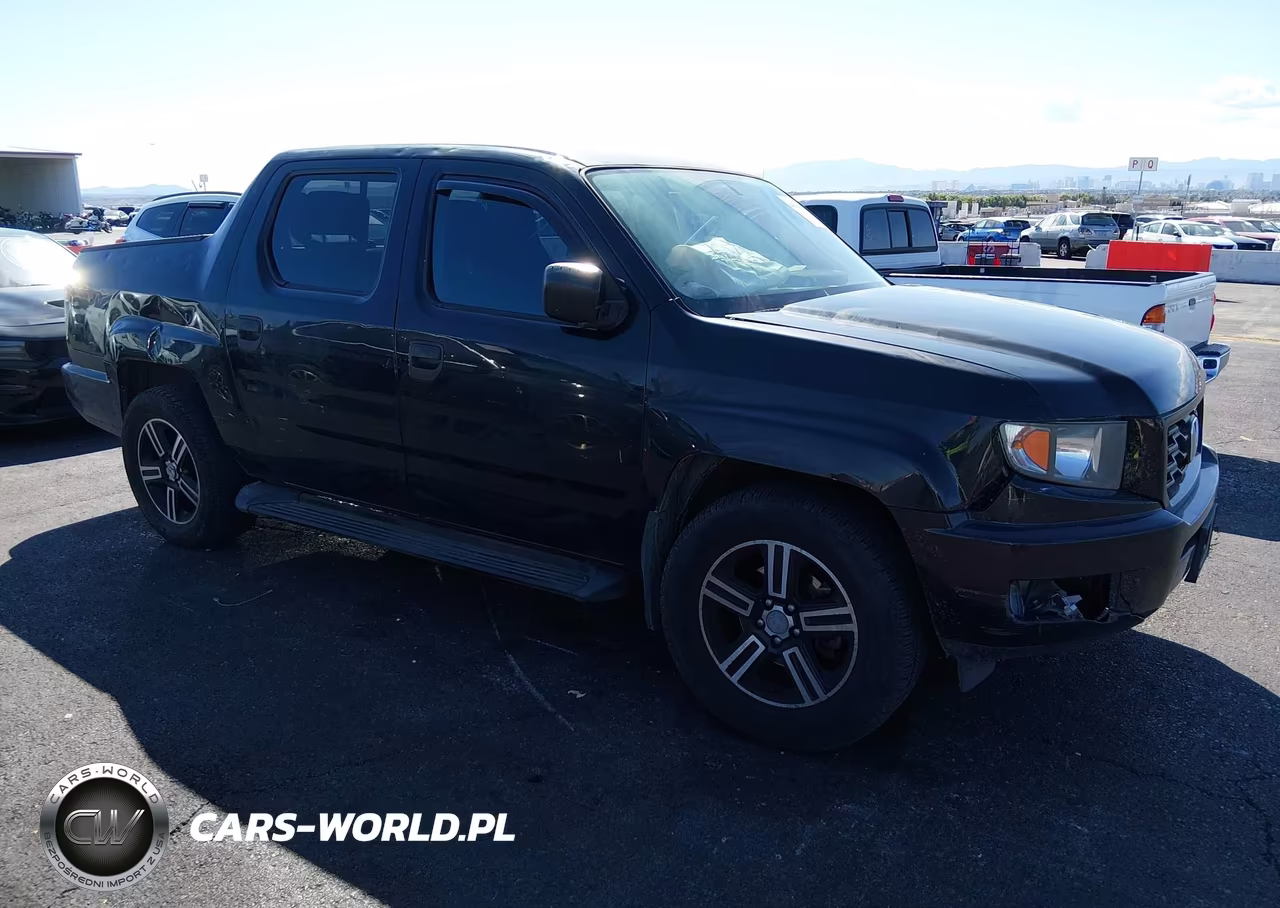 2013 Honda Ridgeline Sport VIN:5FPYK1F76DB001885 - 1