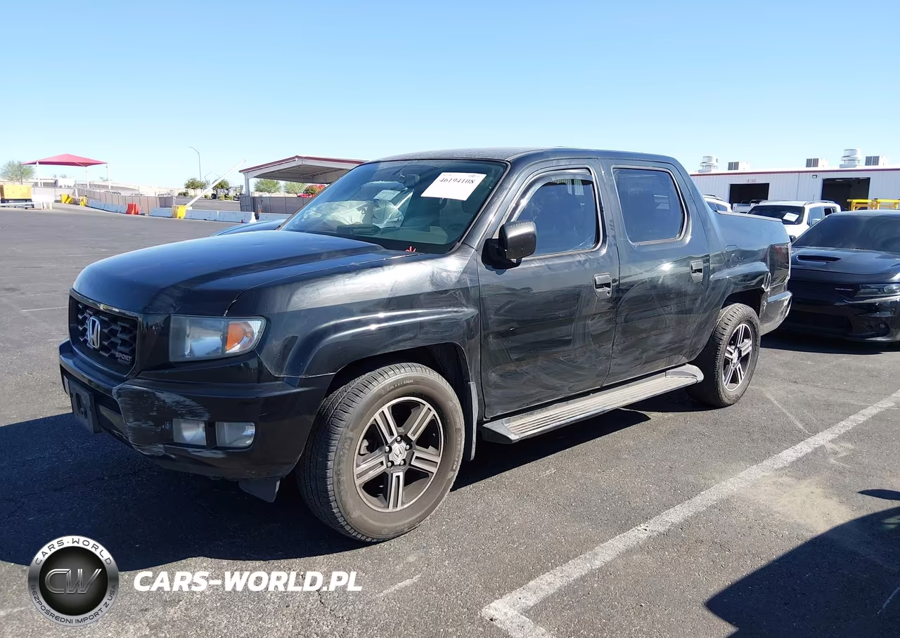 2013 Honda Ridgeline Sport VIN:5FPYK1F76DB001885 - 2