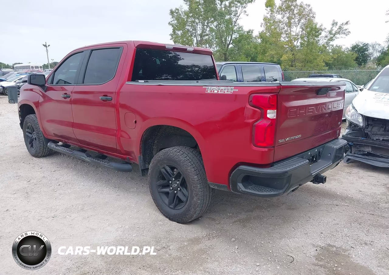 2021 Chevrolet Silverado 1500 4Wd Short Bed Lt Trail Boss VIN:1GCPYFEL2MZ386824 - 3