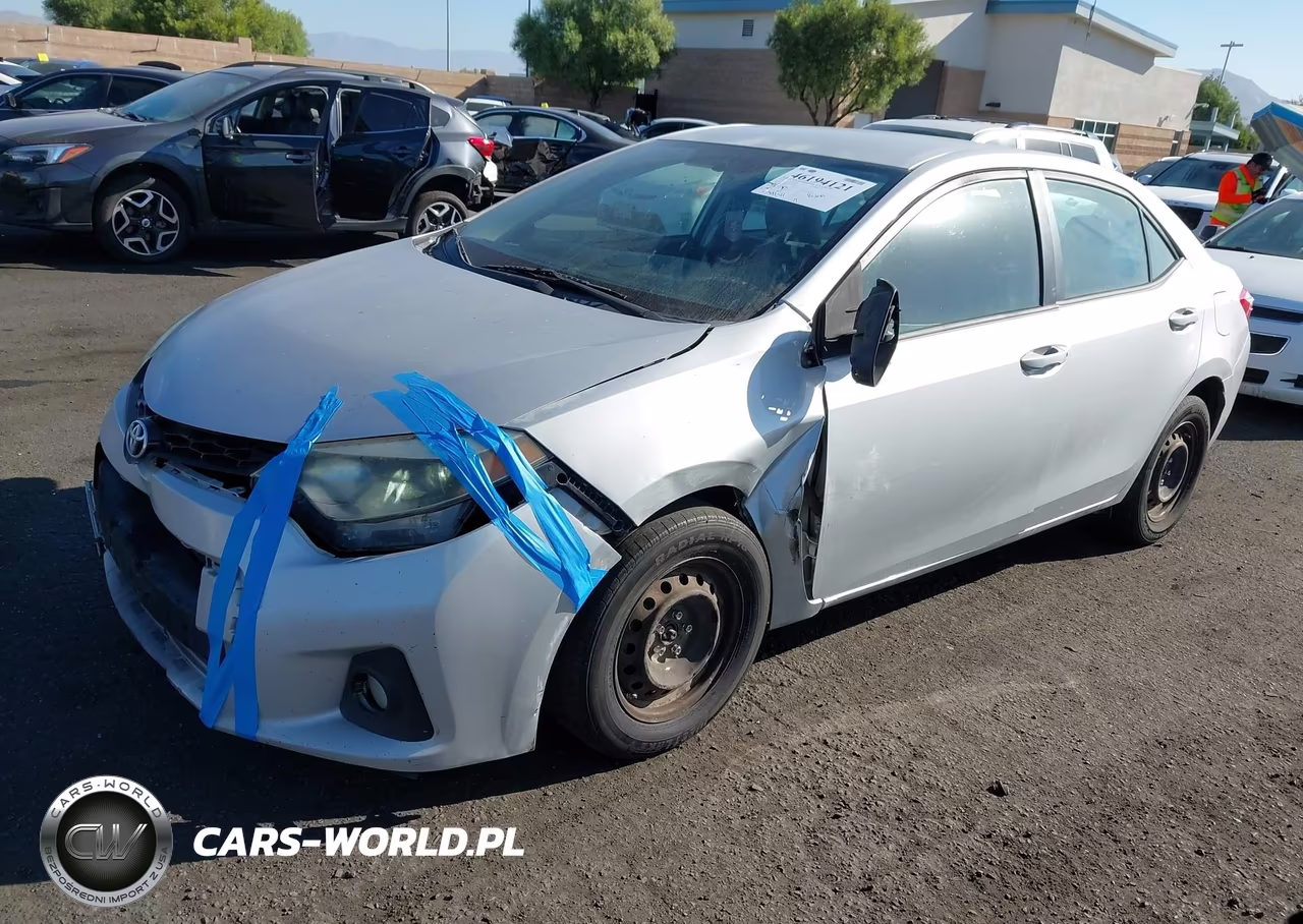 2016 Toyota Corolla S Plus VIN:5YFBURHE4GP369669 - 2