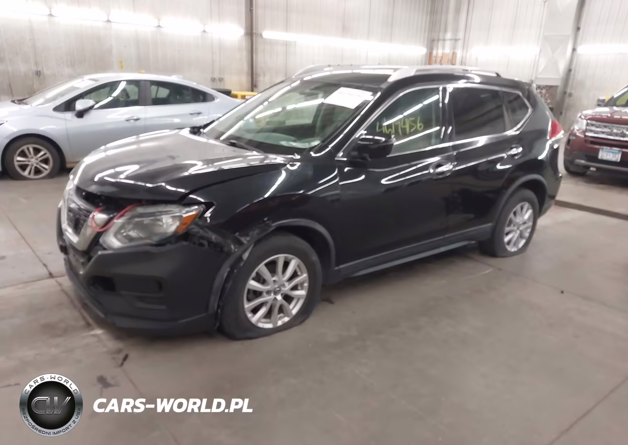 2017 Nissan Rogue Sv VIN:KNMAT2MV2HP592985 - 2