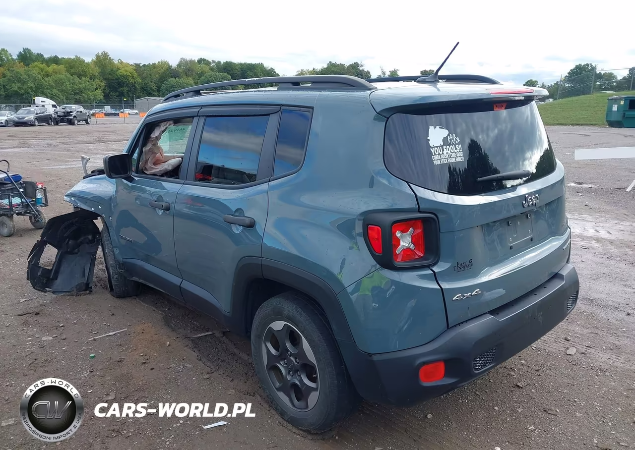 2017 Jeep Renegade Sport 4X4 VIN:ZACCJBABXHPG04313 - 3
