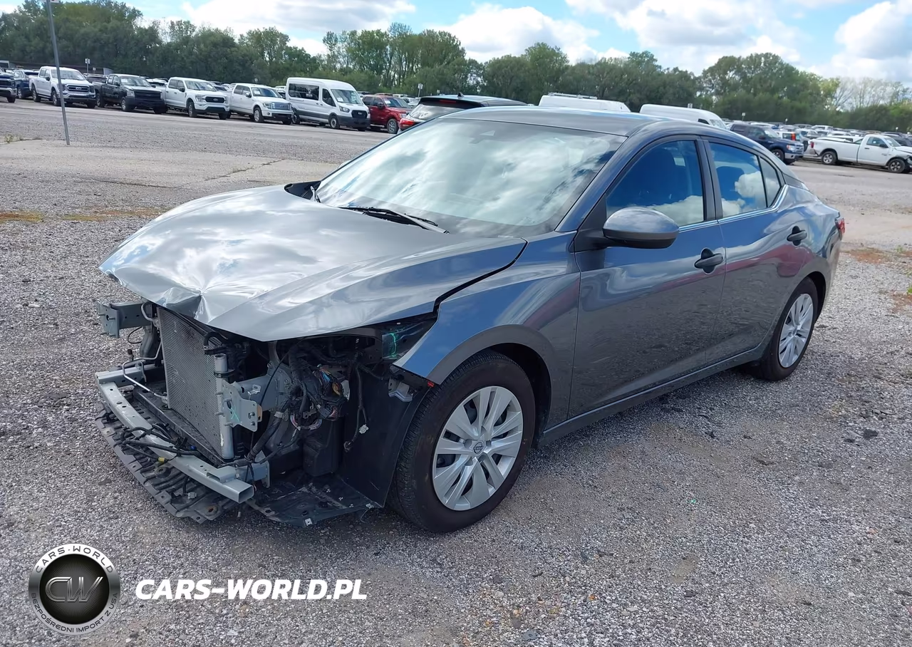 2024 Nissan Sentra S Xtronic Cvt VIN:3N1AB8BV6RY252122 - 2