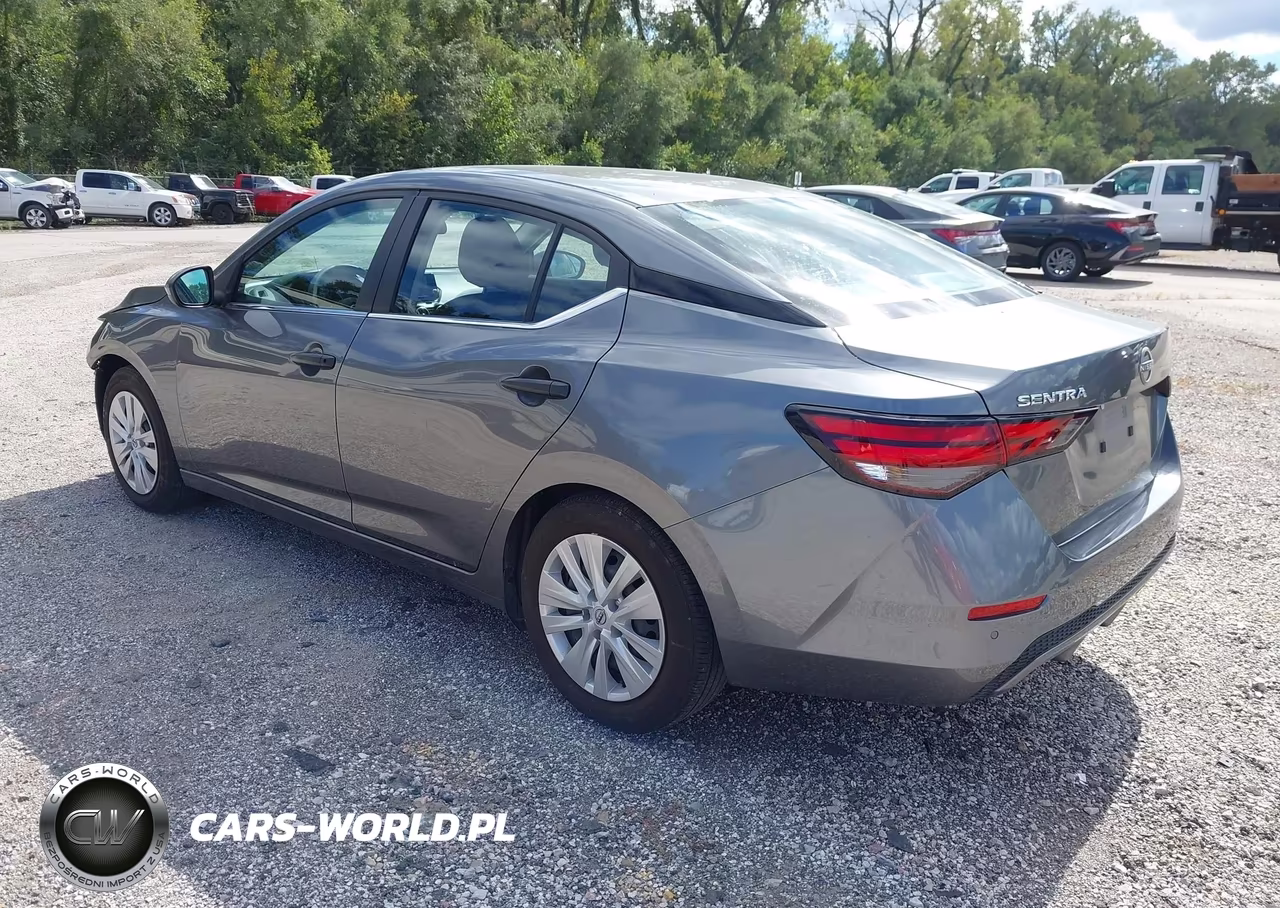 2024 Nissan Sentra S Xtronic Cvt VIN:3N1AB8BV6RY252122 - 3