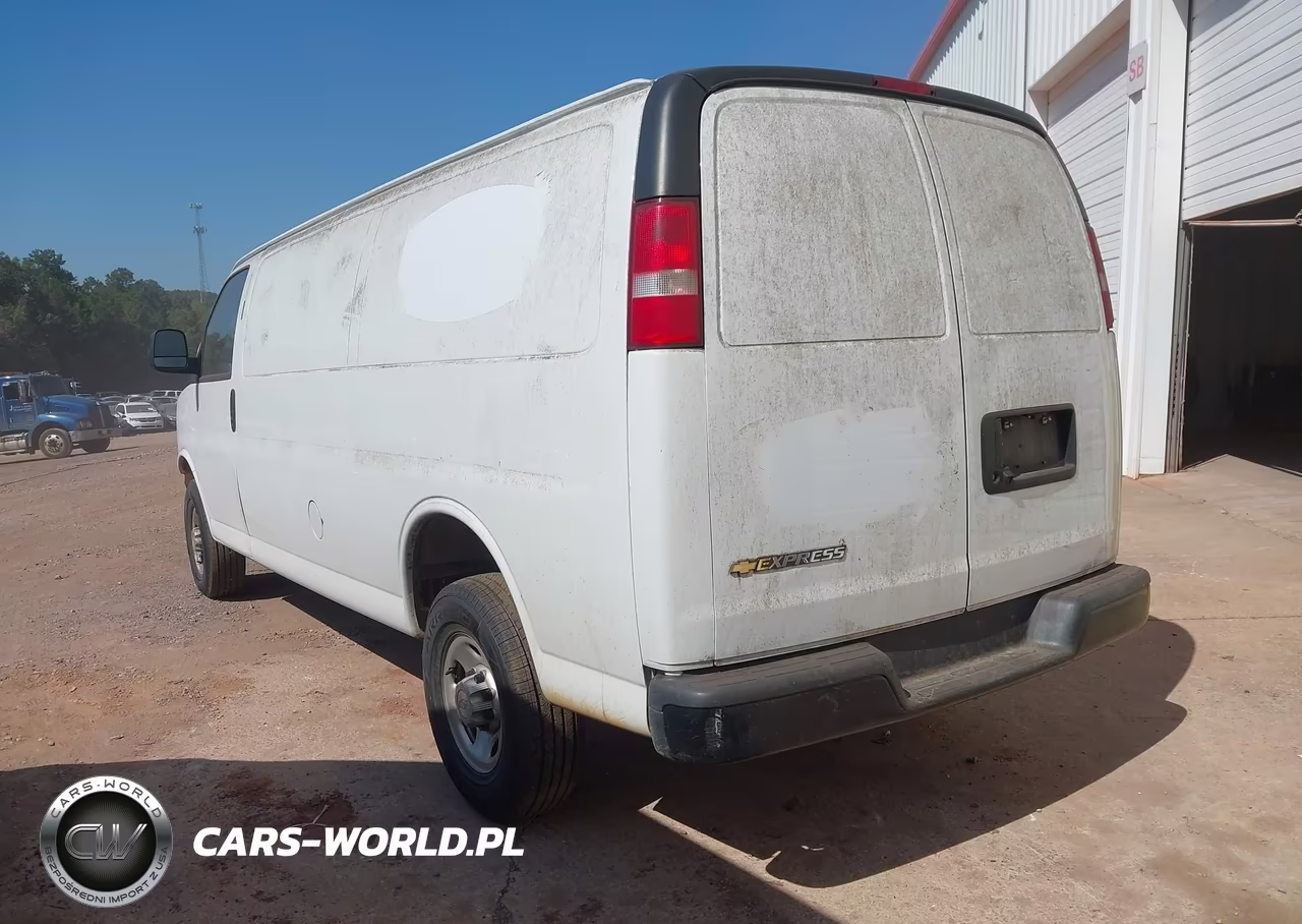 2023 Chevrolet Express Cargo Rwd 2500 Extended Wheelbase Wt VIN:1GCWGBFP5P1259870 - 3