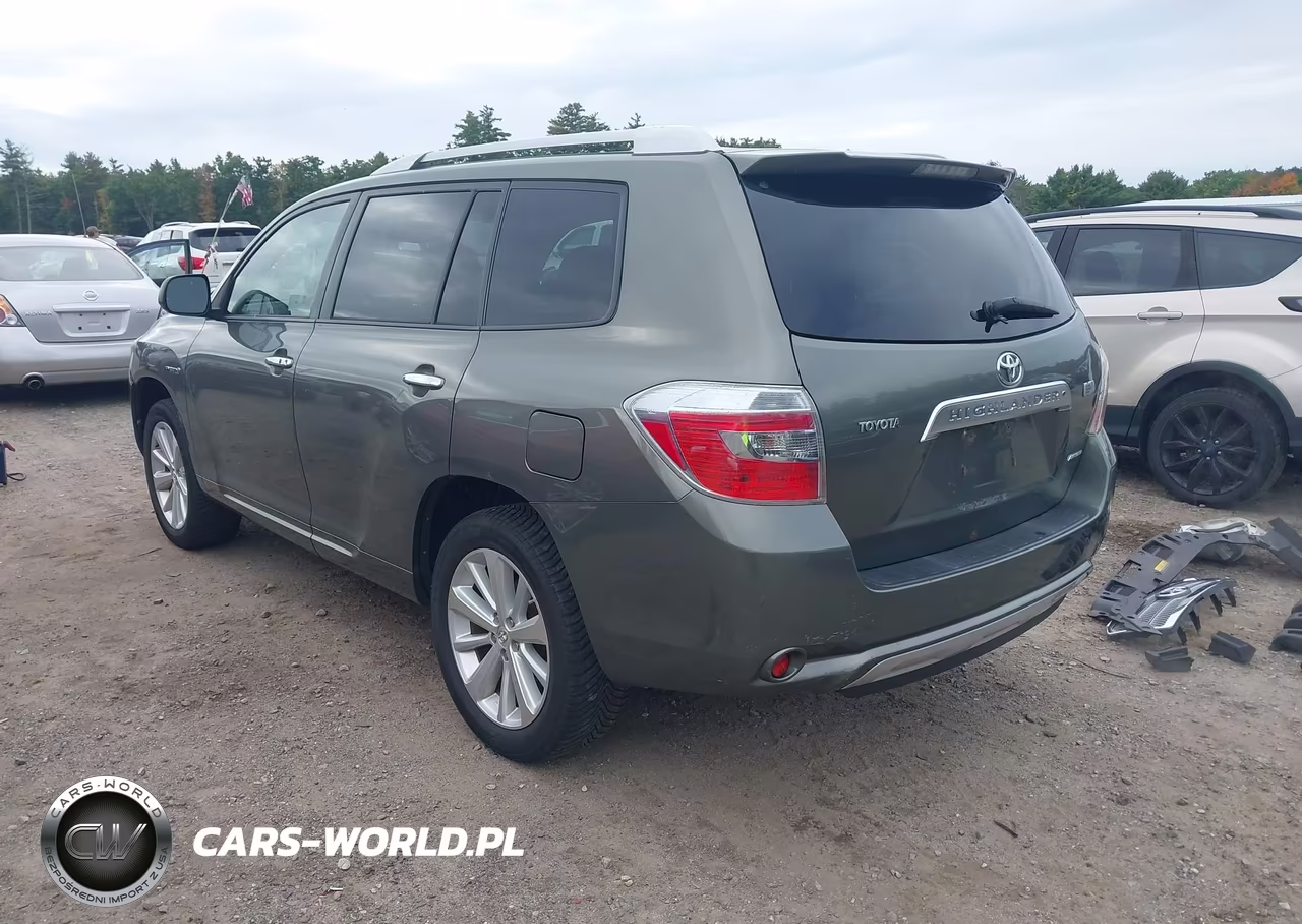 2008 Toyota Highlander Hybrid Limited VIN:JTEEW44A182025080 - 3