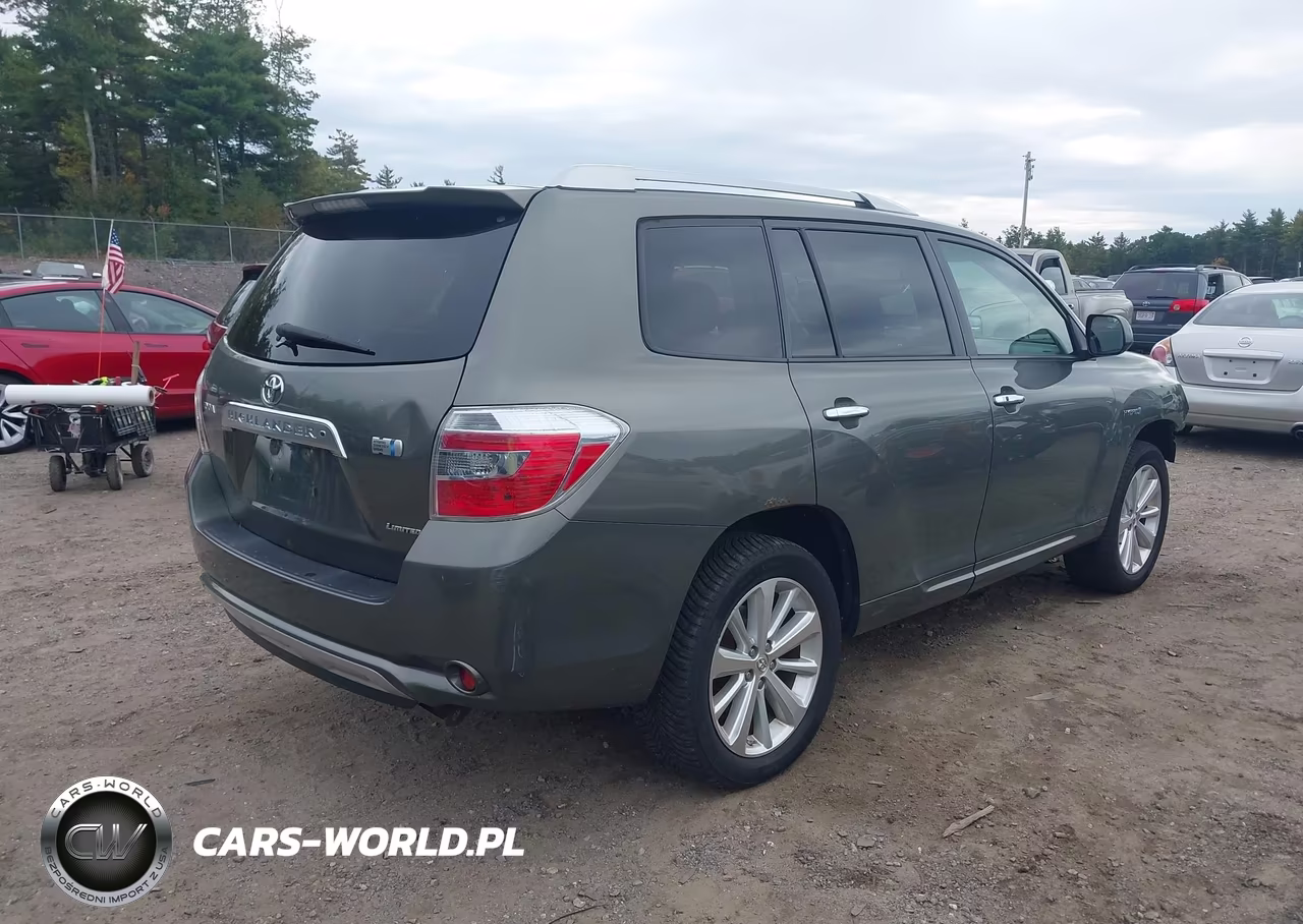 2008 Toyota Highlander Hybrid Limited VIN:JTEEW44A182025080 - 4