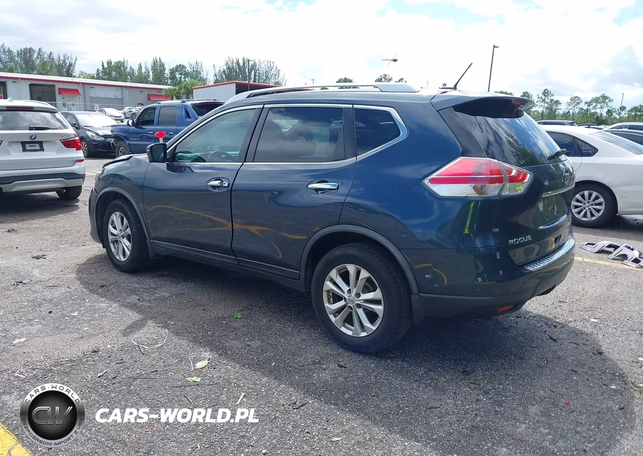 2016 Nissan Rogue Sv VIN:JN8AT2MT7GW012802 - 3