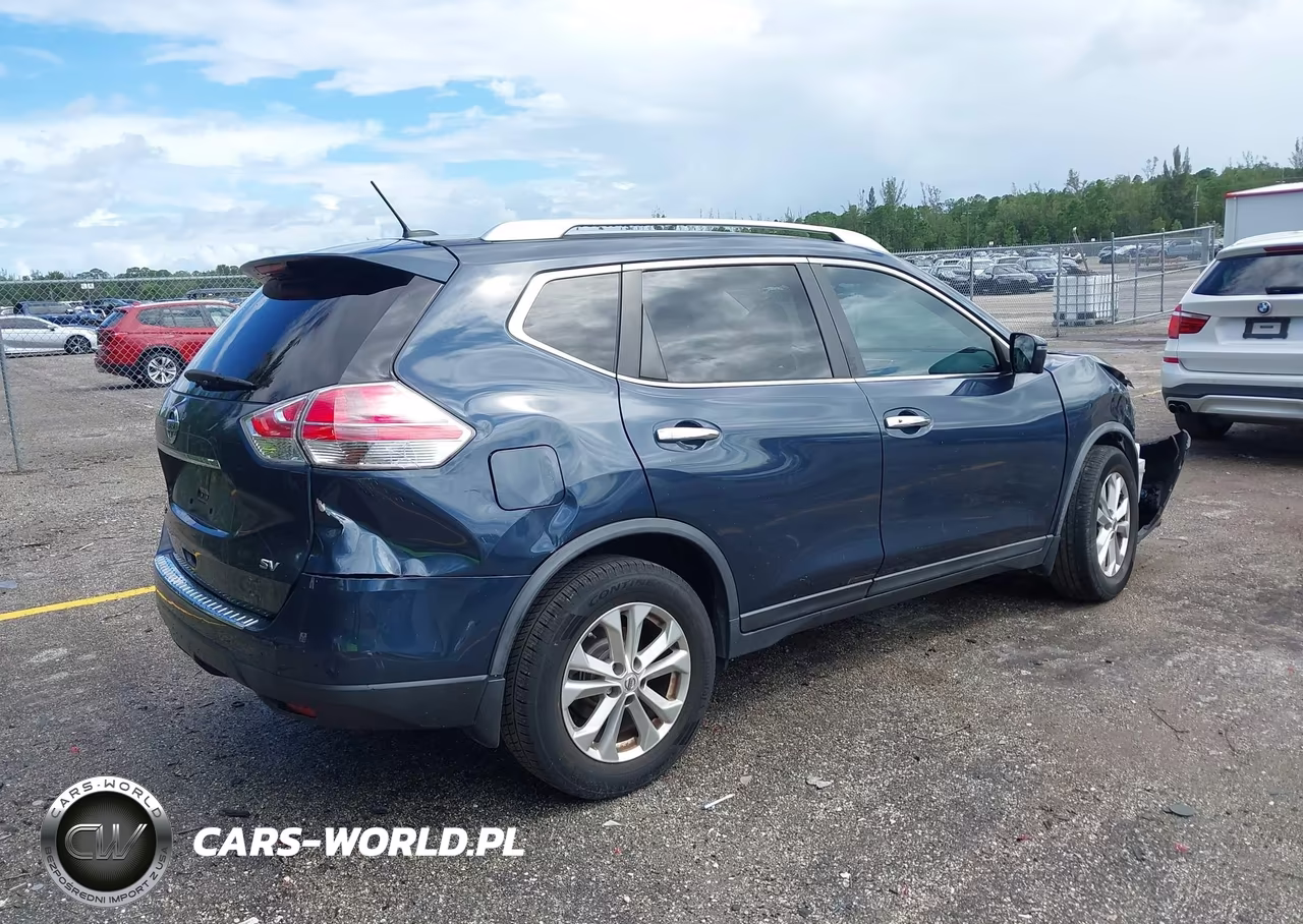 2016 Nissan Rogue Sv VIN:JN8AT2MT7GW012802 - 4