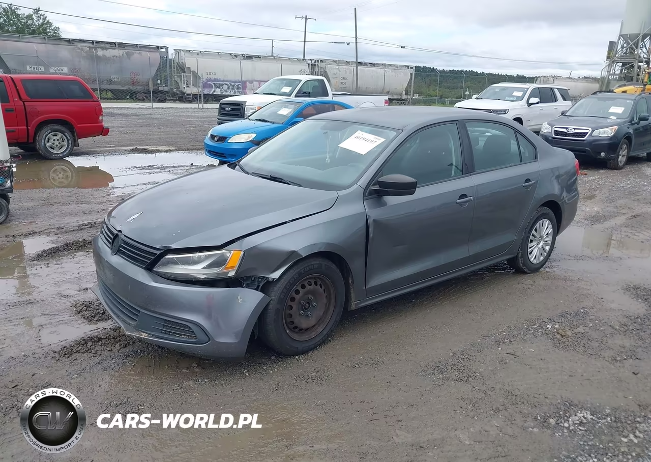 2011 Volkswagen Jetta 2.0L S VIN:3VW2K7AJ2BM376926 - 2